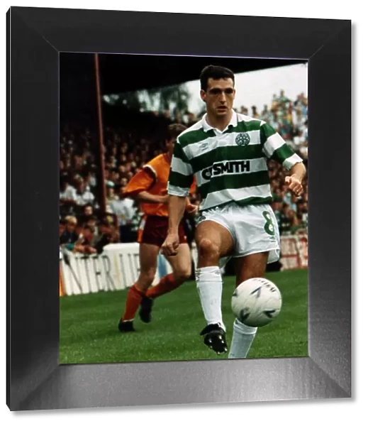 Paul McStay of Celtic in possession of the ball football