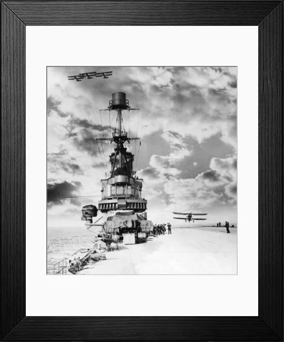 Framed Print : Picture shows The Ark Royal. HMS Ark Royal was an aircraft carrier of Framed Print : Picture shows The Ark Royal. HMS Ark Royal was an aircraft carrier of
