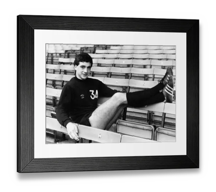 Framed Print : A young Paul McStay who signed for Celtic football club