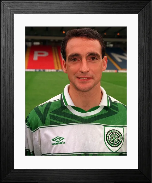 Framed Print : Paul McStay Celtic football player August 1994 Framed Print : Paul McStay Celtic football player August 1994