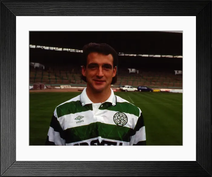 Framed Print : Paul McStay Celtic football player August 1989 Framed Print : Paul McStay Celtic football player August 1989