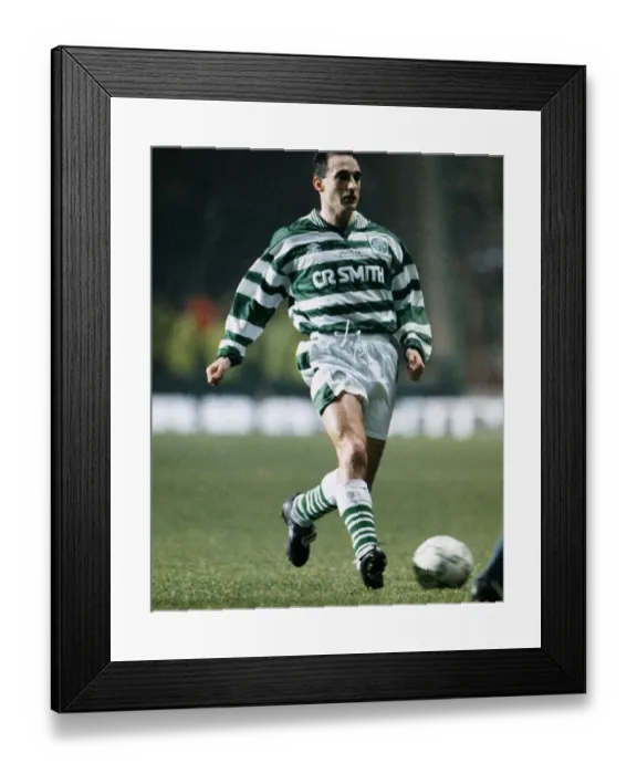 Framed Print : Paul McStay Celtic football player testimonial match Celtic Manchester United Framed Print : Paul McStay Celtic football player testimonial match Celtic Manchester United