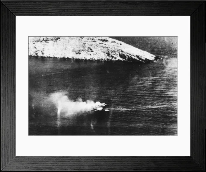 Framed Print : RAF long range fighter attacks German Ju. 52 / 3 Flying Boat. 10th June 1943 Framed Print : RAF long range fighter attacks German Ju. 52 / 3 Flying Boat. 10th June 1943