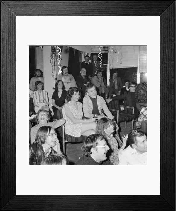 Framed Print : All Creatures Great and Small, Wrap Party at the end of filming a successful first series Framed Print : All Creatures Great and Small, Wrap Party at the end of filming a successful first series