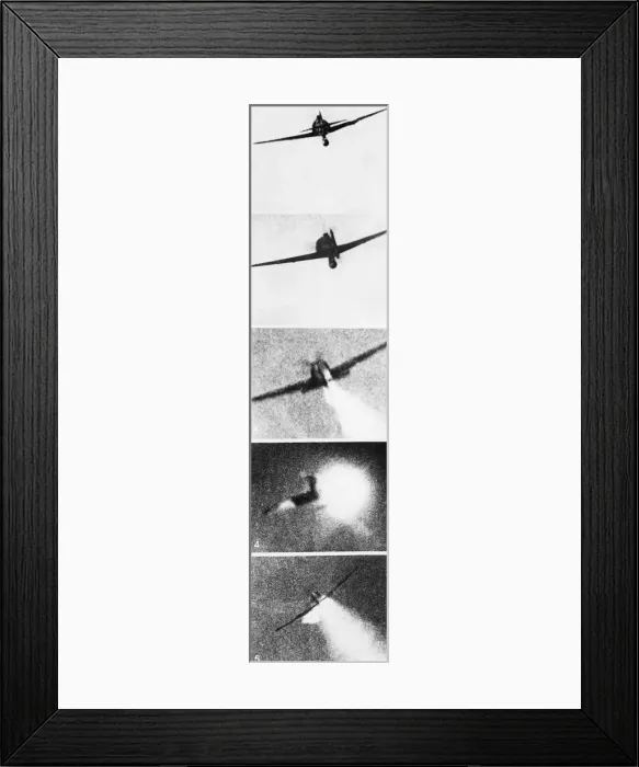 Framed Print : German FW 190 destroyed during Second World War. 24th March 1944 Framed Print : German FW 190 destroyed during Second World War. 24th March 1944