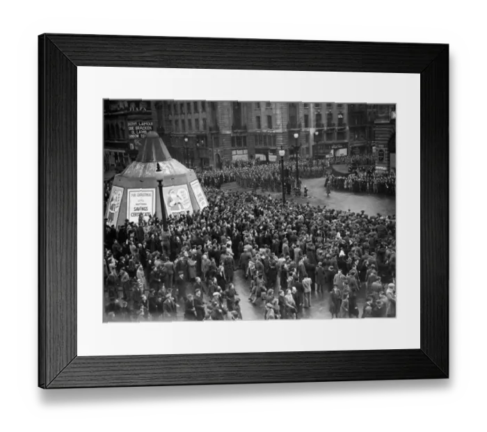 Framed Print : The folk of London on behalf of all Britain cheered and said Well Done Framed Print : The folk of London on behalf of all Britain cheered and said Well Done