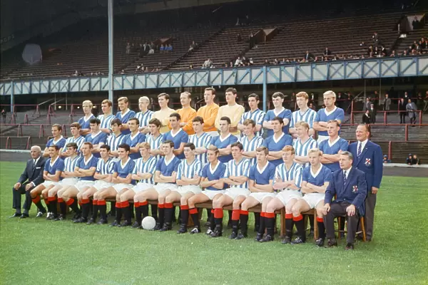 Glasgow Rangers, Photocall, August 1966. From left to right