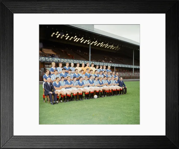 Framed Print : Glasgow Rangers, Photocall, August 1966. From left to right Framed Print : Glasgow Rangers, Photocall, August 1966. From left to right