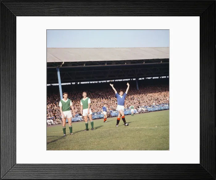 Framed Print : Rangers 5-0 Hibernian, Scottish League match action at Ibrox Stadium, Glasgow Framed Print : Rangers 5-0 Hibernian, Scottish League match action at Ibrox Stadium, Glasgow