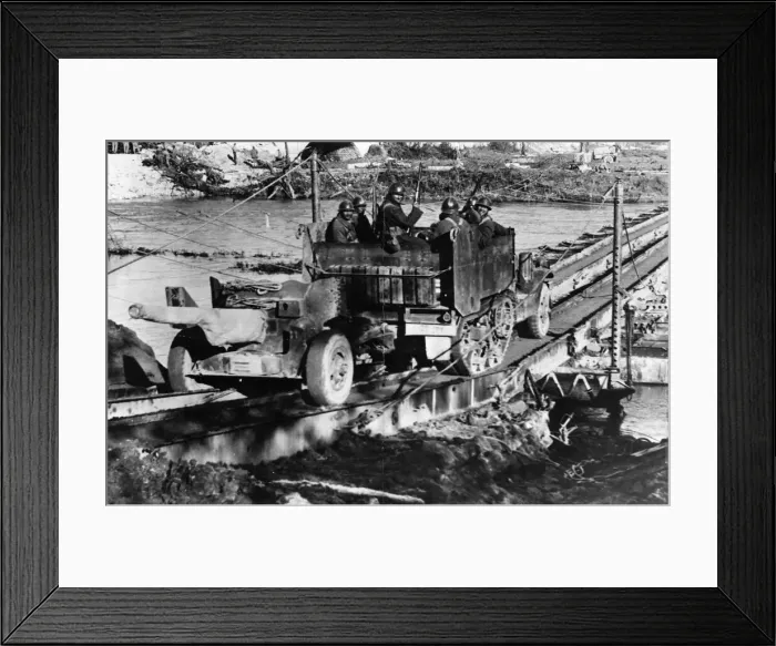 Framed Print : Soldiers of the Second Moroccan Division, part of a French expeditionary force now in Framed Print : Soldiers of the Second Moroccan Division, part of a French expeditionary force now in