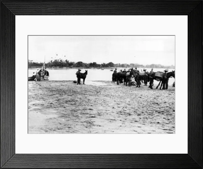 Framed Print : Brigadier Orde Wingates Chindits in Burma, circa 1943 Framed Print : Brigadier Orde Wingates Chindits in Burma, circa 1943