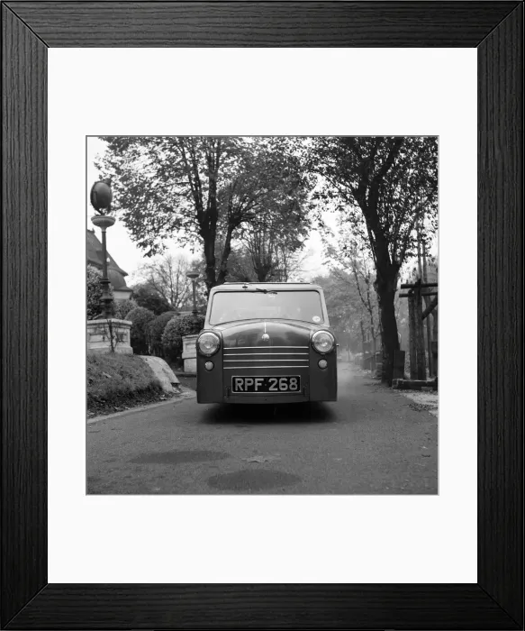 Framed Print : The AC Petite British microcar, with a rear mounted 350cc Villiers single cylinder Framed Print : The AC Petite British microcar, with a rear mounted 350cc Villiers single cylinder