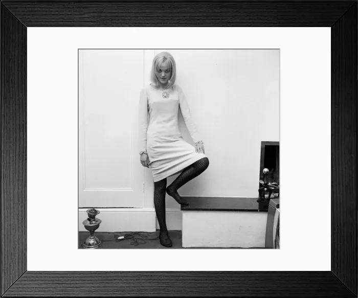 Framed Print : Annie Nightingale is the newest hostess to tv request programmes Framed Print : Annie Nightingale is the newest hostess to tv request programmes