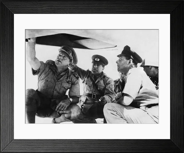 Framed Print : Gen. Safik Chakmak, Chief of the Turkish Air Staff, led a party of Turkish air Framed Print : Gen. Safik Chakmak, Chief of the Turkish Air Staff, led a party of Turkish air