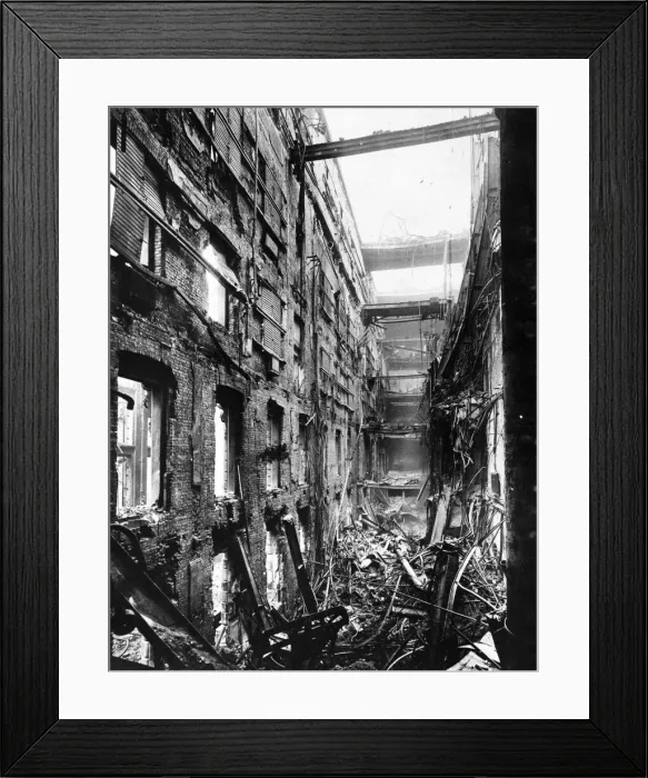 Framed Print : The Central Telegraph Office in London through which more than a quarter of the total Framed Print : The Central Telegraph Office in London through which more than a quarter of the total