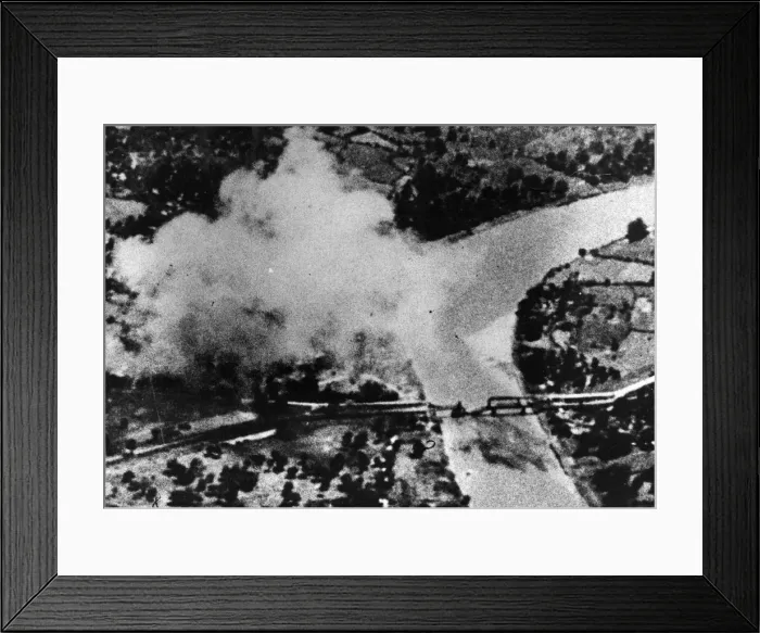 Framed Print : Air Attacks on Japanese supply lines in Burma. Allied Air forces are playing Framed Print : Air Attacks on Japanese supply lines in Burma. Allied Air forces are playing