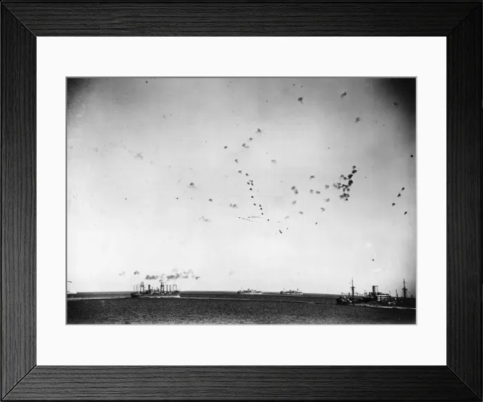 Framed Print : An Admiralty statement on 14th August 1942 stated that supplies Framed Print : An Admiralty statement on 14th August 1942 stated that supplies