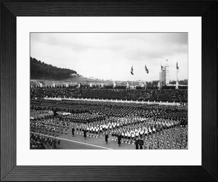 Framed Print : Watched by Neville Chamberlain along with Benito Mussolini and Lord Halifax Framed Print : Watched by Neville Chamberlain along with Benito Mussolini and Lord Halifax