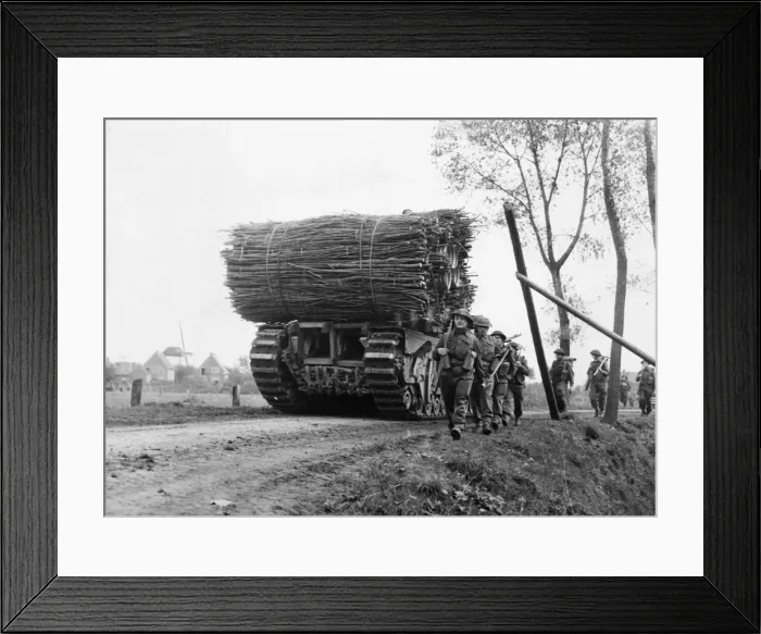 Framed Print : At dawn on 22nd October 1944, the British Second Army struck westwards from Oss towards Framed Print : At dawn on 22nd October 1944, the British Second Army struck westwards from Oss towards