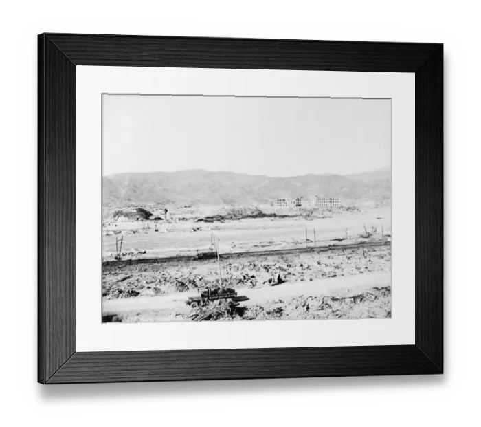 Framed Print : The United States detonated two nuclear weapons over the Japanese cities of Hiroshima Framed Print : The United States detonated two nuclear weapons over the Japanese cities of Hiroshima