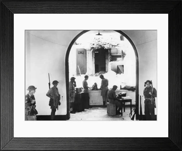 Framed Print : Australian and other Empire troops defending Tobruk. (Picture) The Tobruk Truth Framed Print : Australian and other Empire troops defending Tobruk. (Picture) The Tobruk Truth
