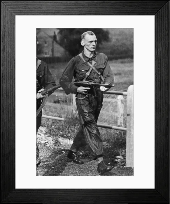 Framed Print : Member of the Army Reconnaissance Corps. 27th September 1942 Framed Print : Member of the Army Reconnaissance Corps. 27th September 1942