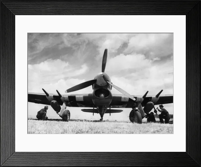 Framed Print : One of the features of the fighting in France has been the close support given to Framed Print : One of the features of the fighting in France has been the close support given to