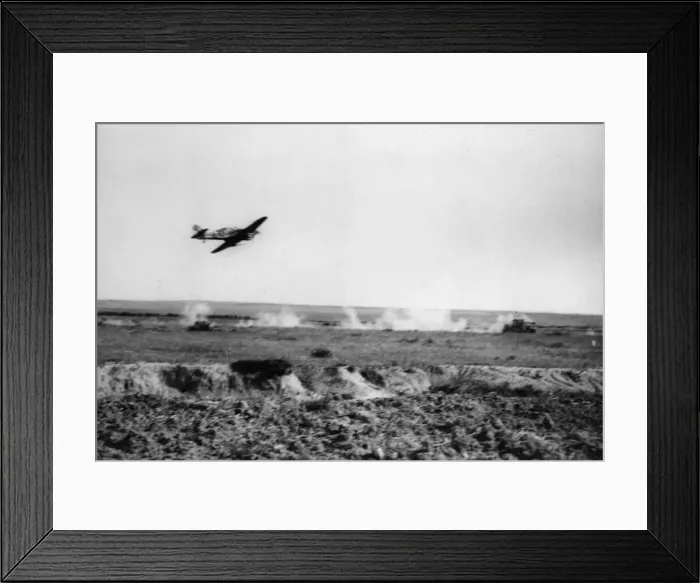 Framed Print : Hurricane fighter planes, equipped with special anti-tank guns, accounted Framed Print : Hurricane fighter planes, equipped with special anti-tank guns, accounted