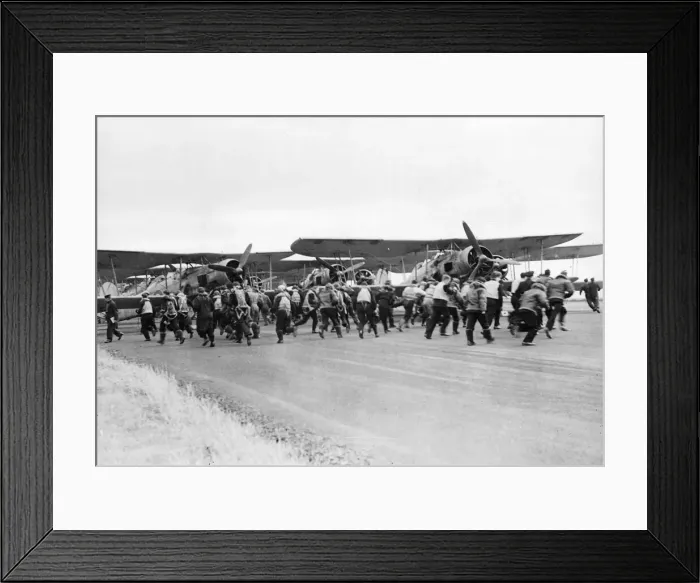 Framed Print : Deck landing'training of Fleet Air Arm pilots at a Royal Naval Air Station Framed Print : Deck landing'training of Fleet Air Arm pilots at a Royal Naval Air Station