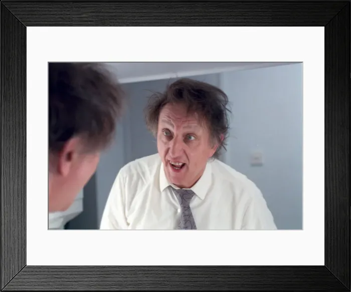Framed Print : Comedian Ken Dodd pictured in September 1990 Framed Print : Comedian Ken Dodd pictured in September 1990