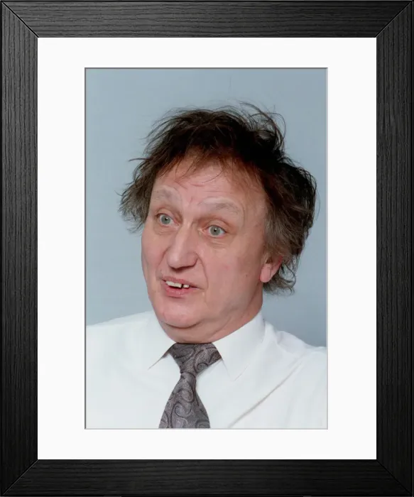Framed Print : Comedian Ken Dodd pictured in September 1990 Framed Print : Comedian Ken Dodd pictured in September 1990