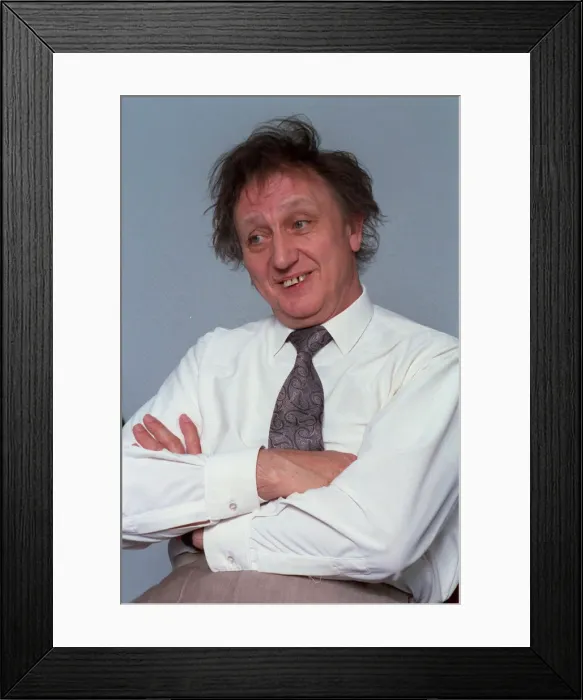 Framed Print : Comedian Ken Dodd pictured in September 1990