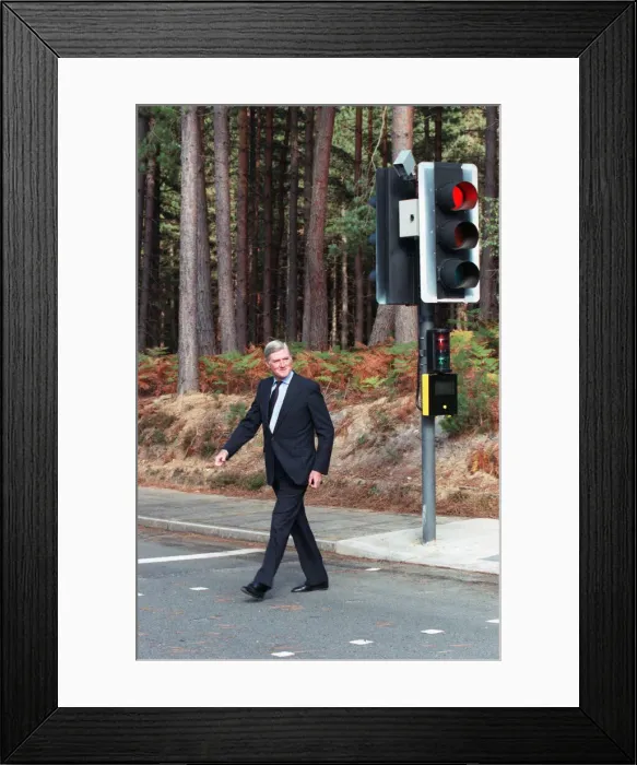 Framed Print : CECIL PARKINSON PICTURED IN SEPTEMBER 1990 - ROAD SAFETY Framed Print : CECIL PARKINSON PICTURED IN SEPTEMBER 1990 - ROAD SAFETY
