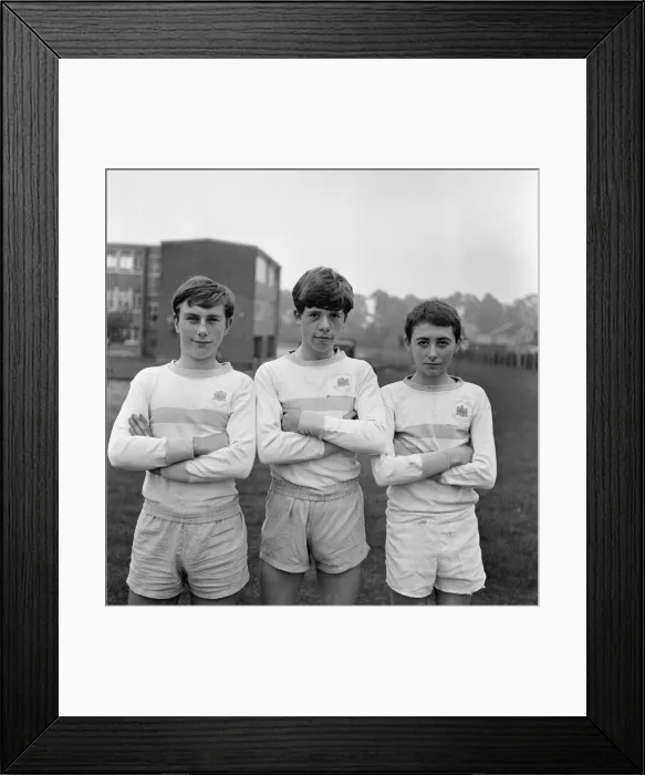 Framed Print : Cambridge City Schoolboys, 4th October 1966 Framed Print : Cambridge City Schoolboys, 4th October 1966