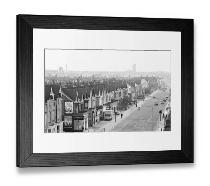 Framed Print : Middlesbrough, North East England, 1978