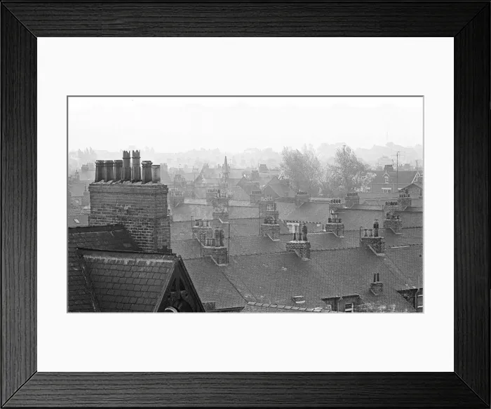 Framed Print : Middlesbrough, North East England, 1978 Framed Print : Middlesbrough, North East England, 1978