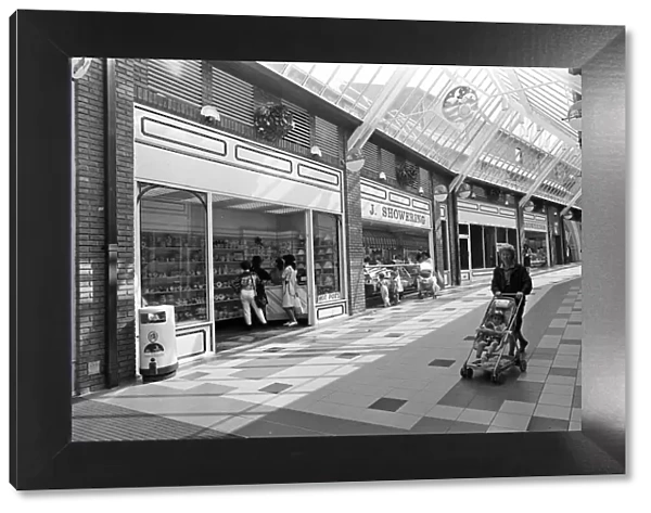 Prescot Shopping Arcade, Merseyside. 1st May 1990
