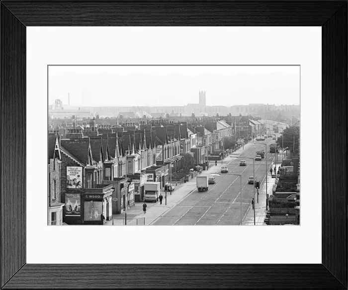 Framed Print : Middlesbrough, North East England, 1978 Framed Print : Middlesbrough, North East England, 1978