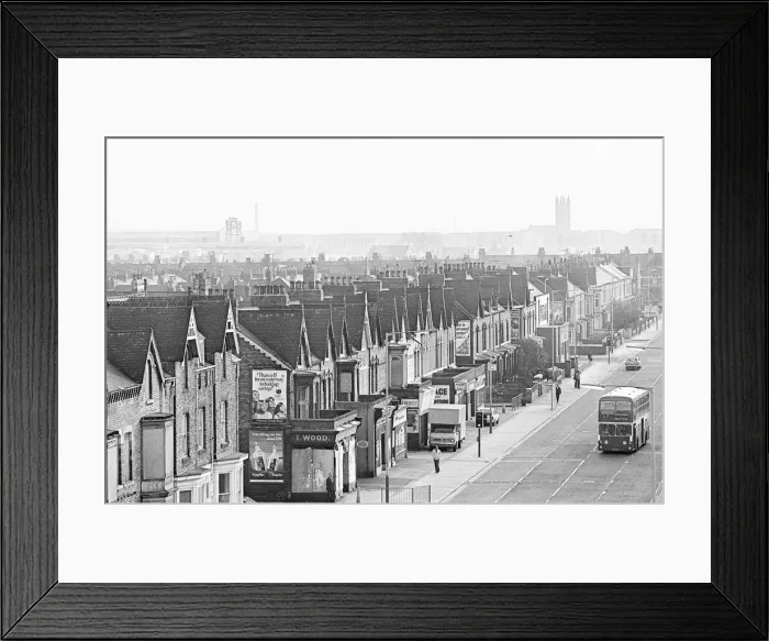Framed Print : Middlesbrough, North East England, 1978 Framed Print : Middlesbrough, North East England, 1978