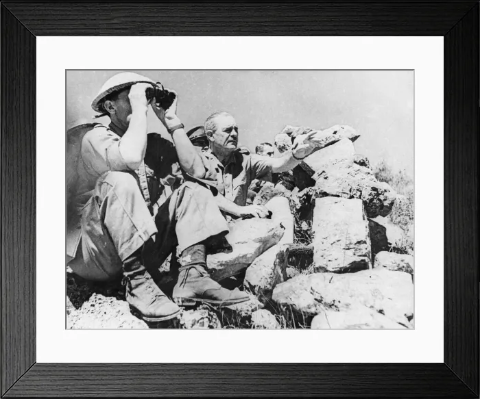 Framed Print : Gen. Sir Archibald Wavell, who arrived in India to take over duty as Commander-in-Chief Framed Print : Gen. Sir Archibald Wavell, who arrived in India to take over duty as Commander-in-Chief