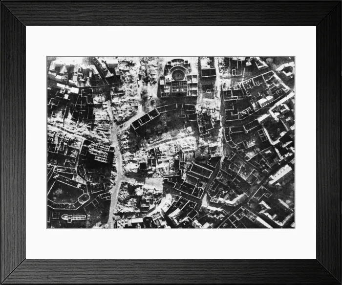 Framed Print : The Municipal Theatre remains a recognisable feature in the area of Mainz Framed Print : The Municipal Theatre remains a recognisable feature in the area of Mainz