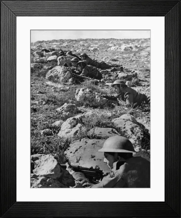 Framed Print : LBYR. A. F. regiment defends airfields in Cyrenaica and Libya. World War Two Framed Print : LBYR. A. F. regiment defends airfields in Cyrenaica and Libya. World War Two