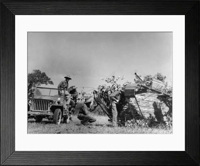 Framed Print : Among the first to come ashore during the landings at Ramree Island Framed Print : Among the first to come ashore during the landings at Ramree Island