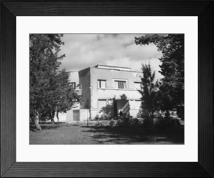 Framed Print : Headquarters of German General Erwin Rommel in Libya. Circa 1940s Framed Print : Headquarters of German General Erwin Rommel in Libya. Circa 1940s