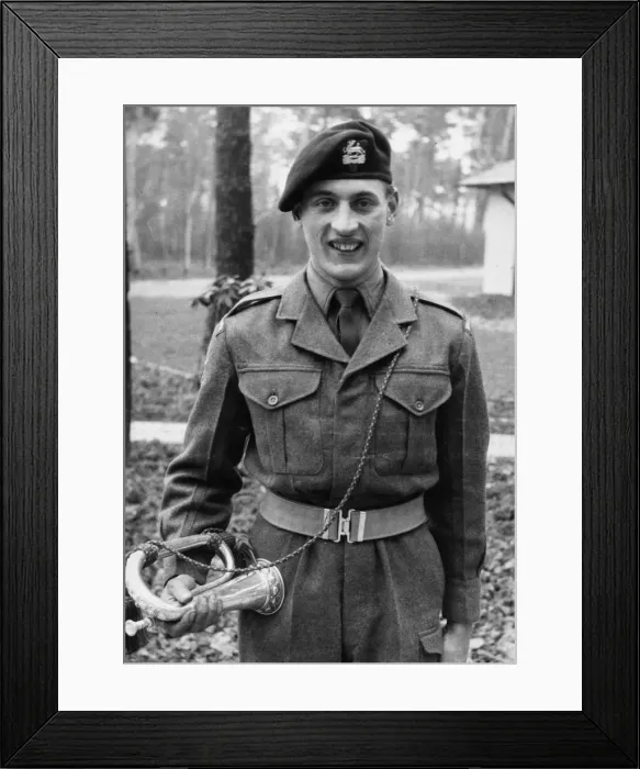 Framed Print : British Army drummer George Mansbridge of 27 Anbrook Road Framed Print : British Army drummer George Mansbridge of 27 Anbrook Road