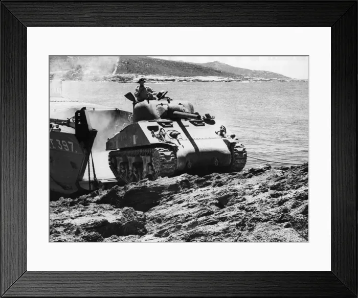 Framed Print : Intensive exercises are now being held along the coast of North Africa Framed Print : Intensive exercises are now being held along the coast of North Africa