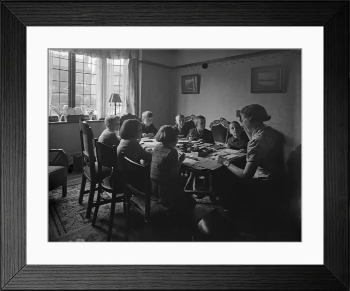 Framed Print : These children in Sutton Coalfield, Birmingham have no school within reasonable distance Framed Print : These children in Sutton Coalfield, Birmingham have no school within reasonable distance