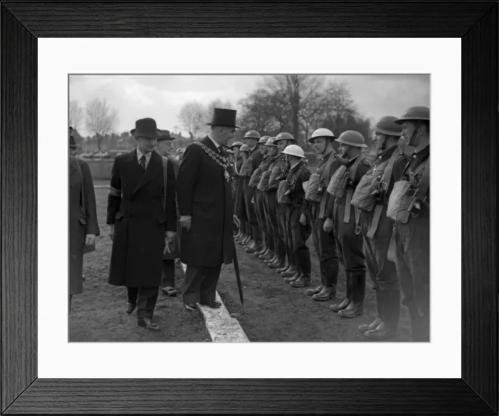 Framed Print : Mutual Aid in Air Defence. The first trial in the Midland Civil Defence Region of Framed Print : Mutual Aid in Air Defence. The first trial in the Midland Civil Defence Region of