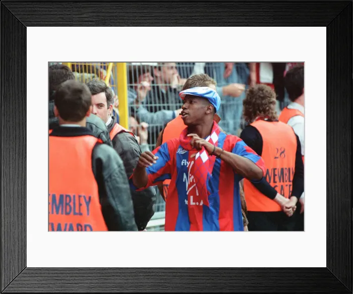 Framed Print : Crystal Palace 3-3 Manchester United, FA Cup Final, Wembley Stadium