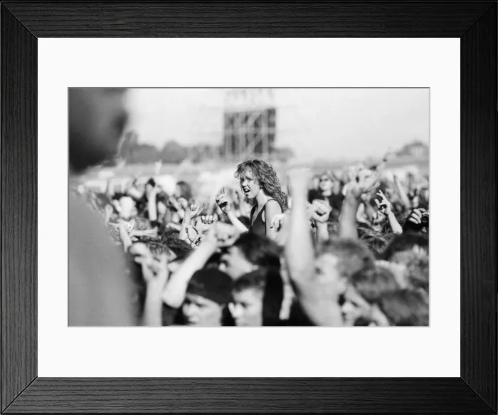 Framed Print : Monsters of Rock 1991, Castle Donington Raceway, Derbyshire, Saturday 17th August 1991 Framed Print : Monsters of Rock 1991, Castle Donington Raceway, Derbyshire, Saturday 17th August 1991